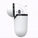 Wholesale P&U Protective Thicken Soft Silicone Cover Skin for Airpod Charging Case (White)